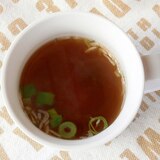 干しえび・たまねぎの中華スープ